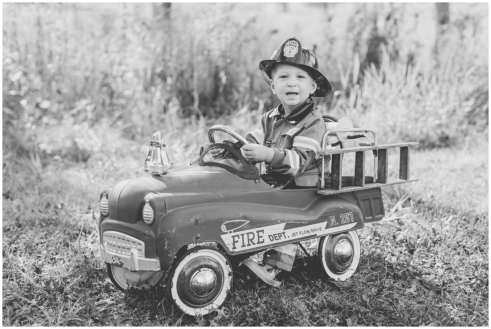 Dalmation Firefighter Photoshoot, Hudson Valley