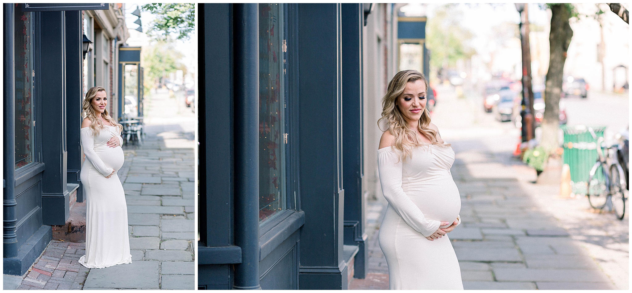 Fall Maternity Photoshoot, Plum Point & Liberty Street, Newburgh, New York